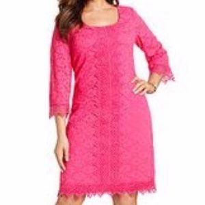 🌺ALFANI🌺LACE DRESS IN GALLERIA PINK🌺